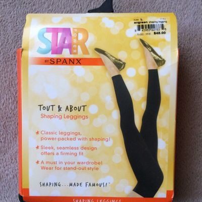 Spanx Star Power Size L Evergreen  Tout & About Shaping Leggings Style 2162 NWT